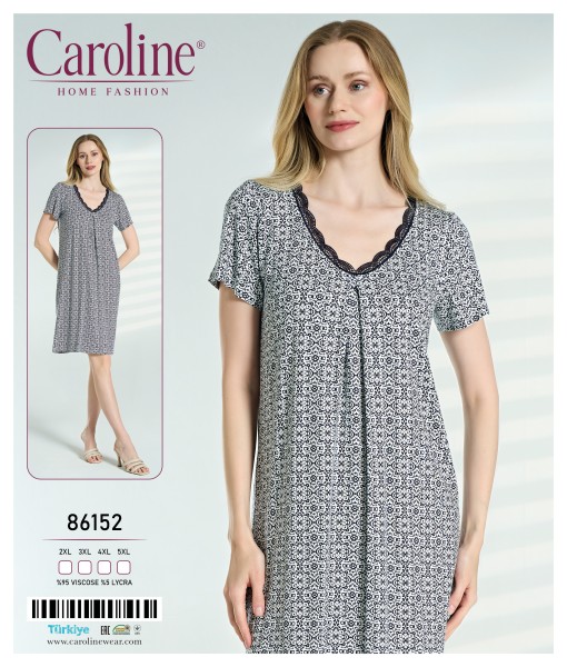 Caroline 86152 ночная рубашка 2XL, 3XL, 4XL, 5XL