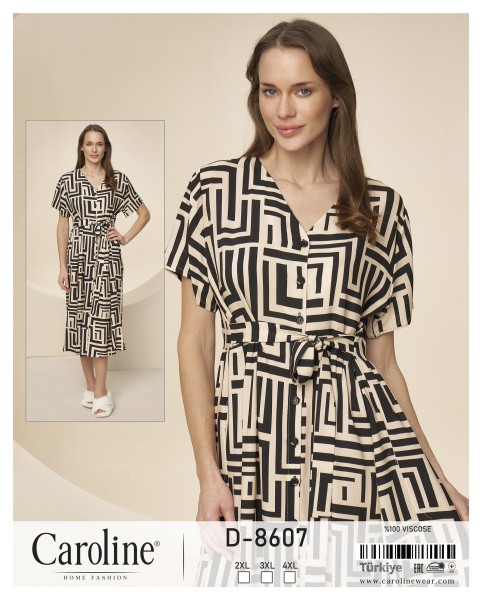 Caroline D-8607 халат 2XL, 3XL, 4XL