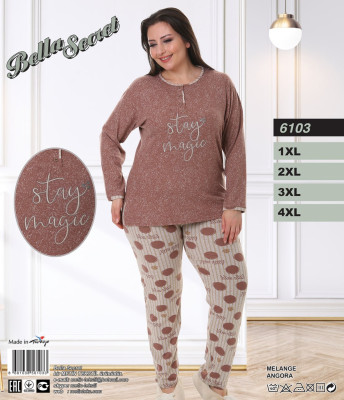Metin 6103 пижама 1XL, 2XL, 3XL, 4XL