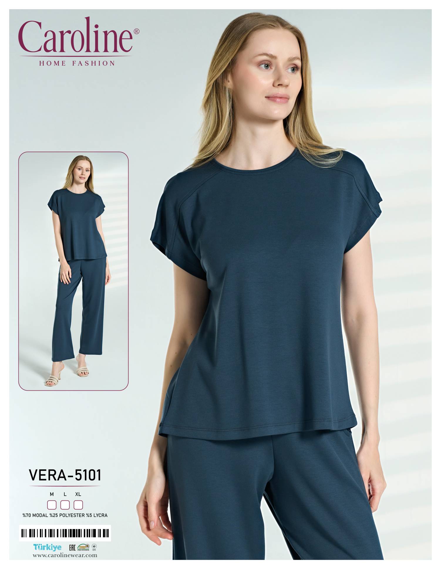 Caroline VERA-5101 пижама M, L, XL