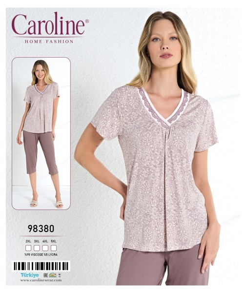 Caroline 98380 пижама 2XL, 3XL, 4XL, 5XL