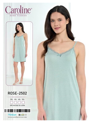 Caroline ROSE 2502 ночная рубашка 2XL, 3XL, 4XL, 5XL