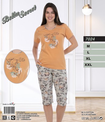 Metin 7024 пижама M, L, XL, 2XL
