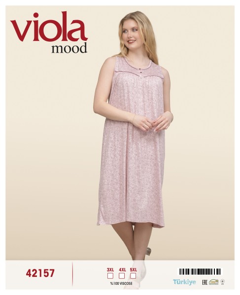 Viola 42157 ночная рубашка 3XL, 4XL
