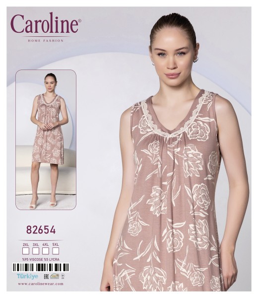 Caroline 82654 ночная рубашка 3XL, 4XL, 5XL