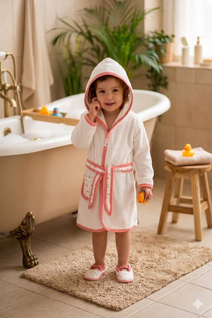 Ramel 493 халат с тапочками 1-2, 2-3, 3-4 года