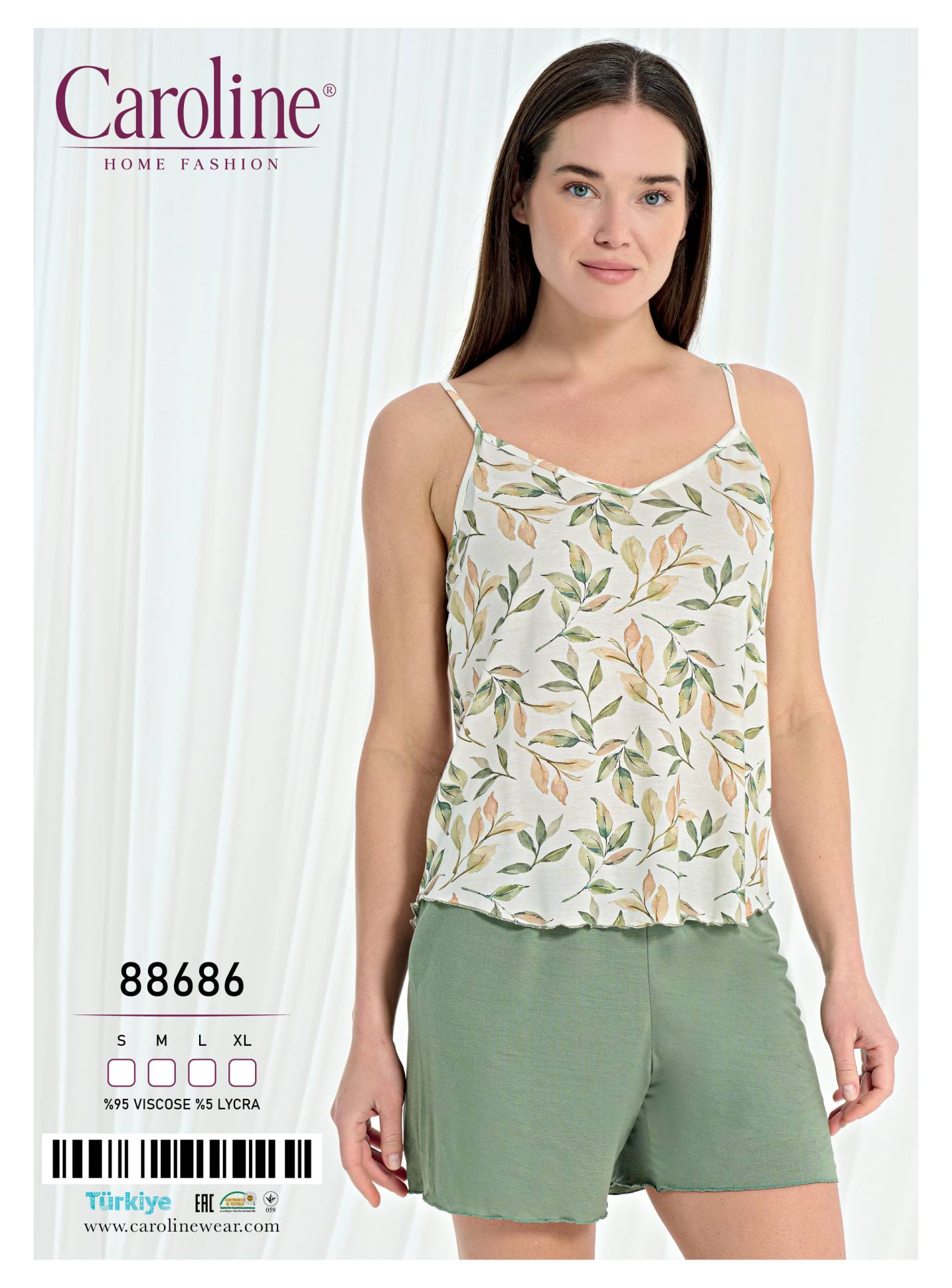 Caroline 88686 пижама S, M, L, XL