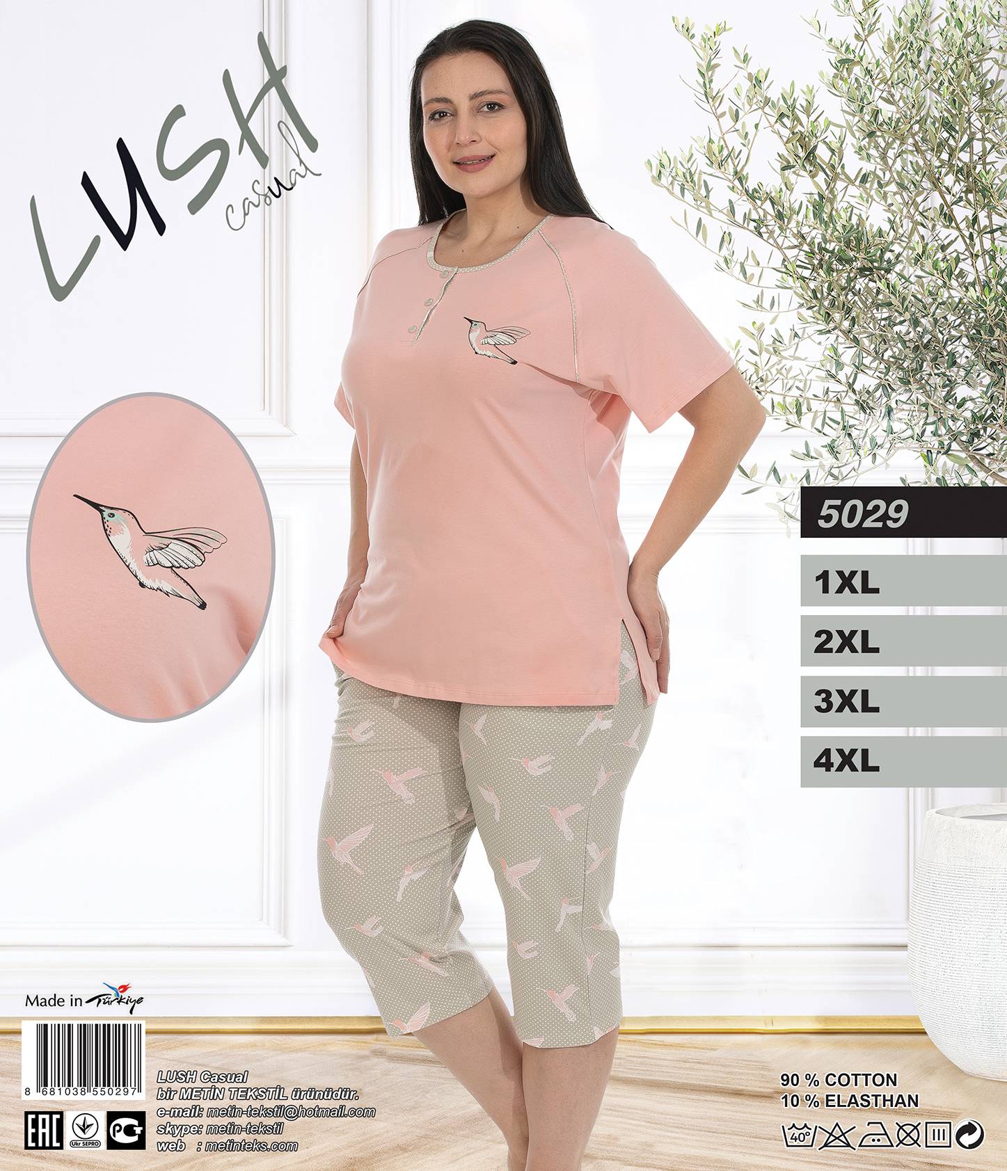 Metin 5029 костюм 1XL, 2XL, 3XL, 4XL