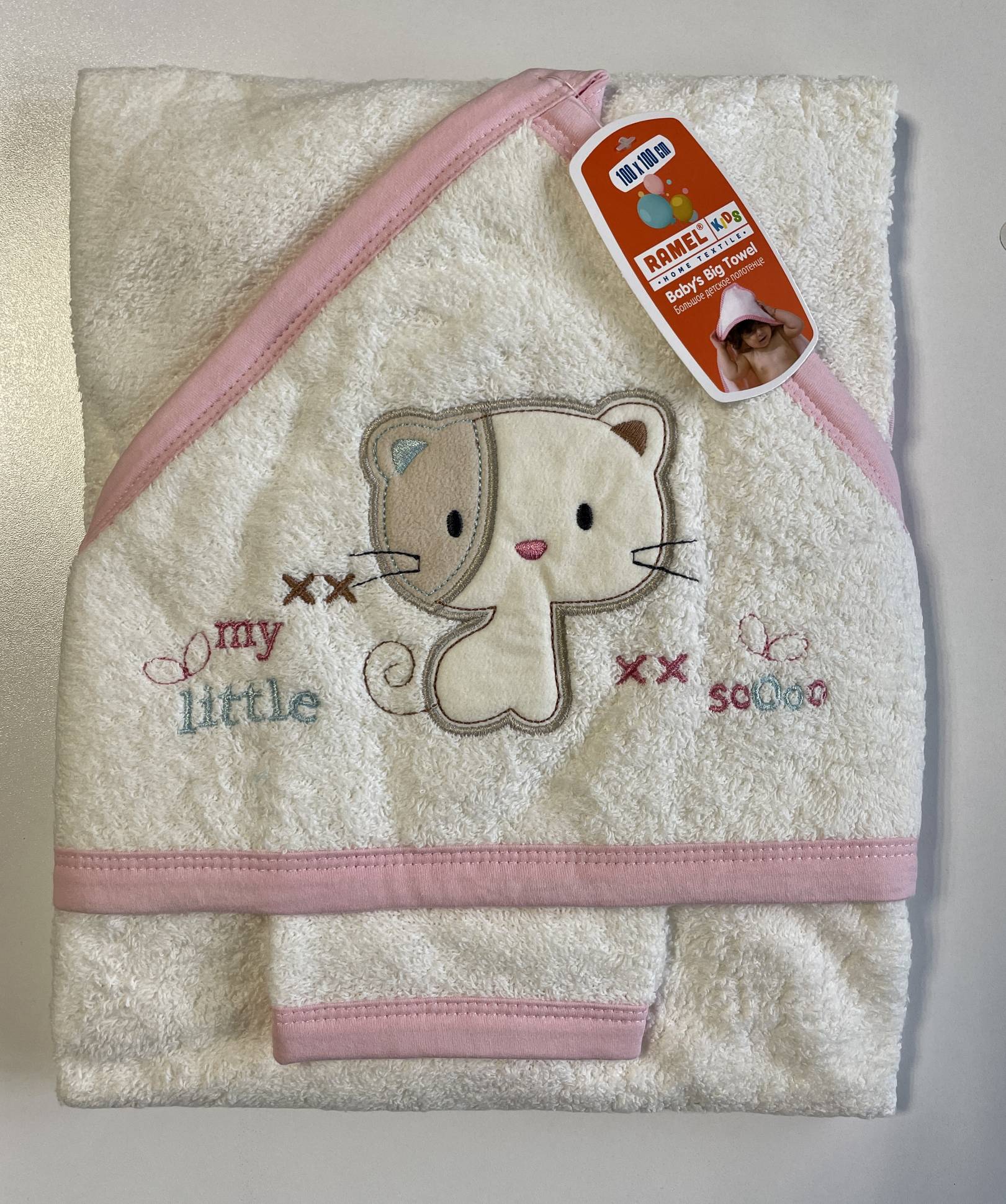 Ramel 360 полотенце с варежкой 100*100