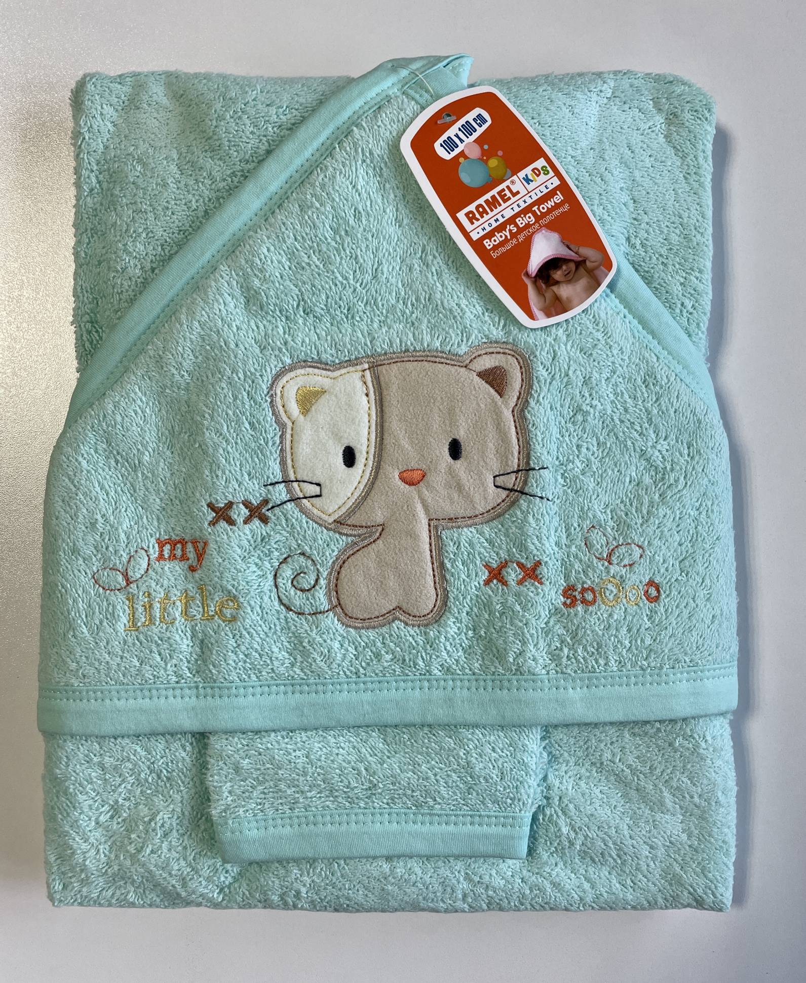 Ramel 360 полотенце с варежкой 100*100