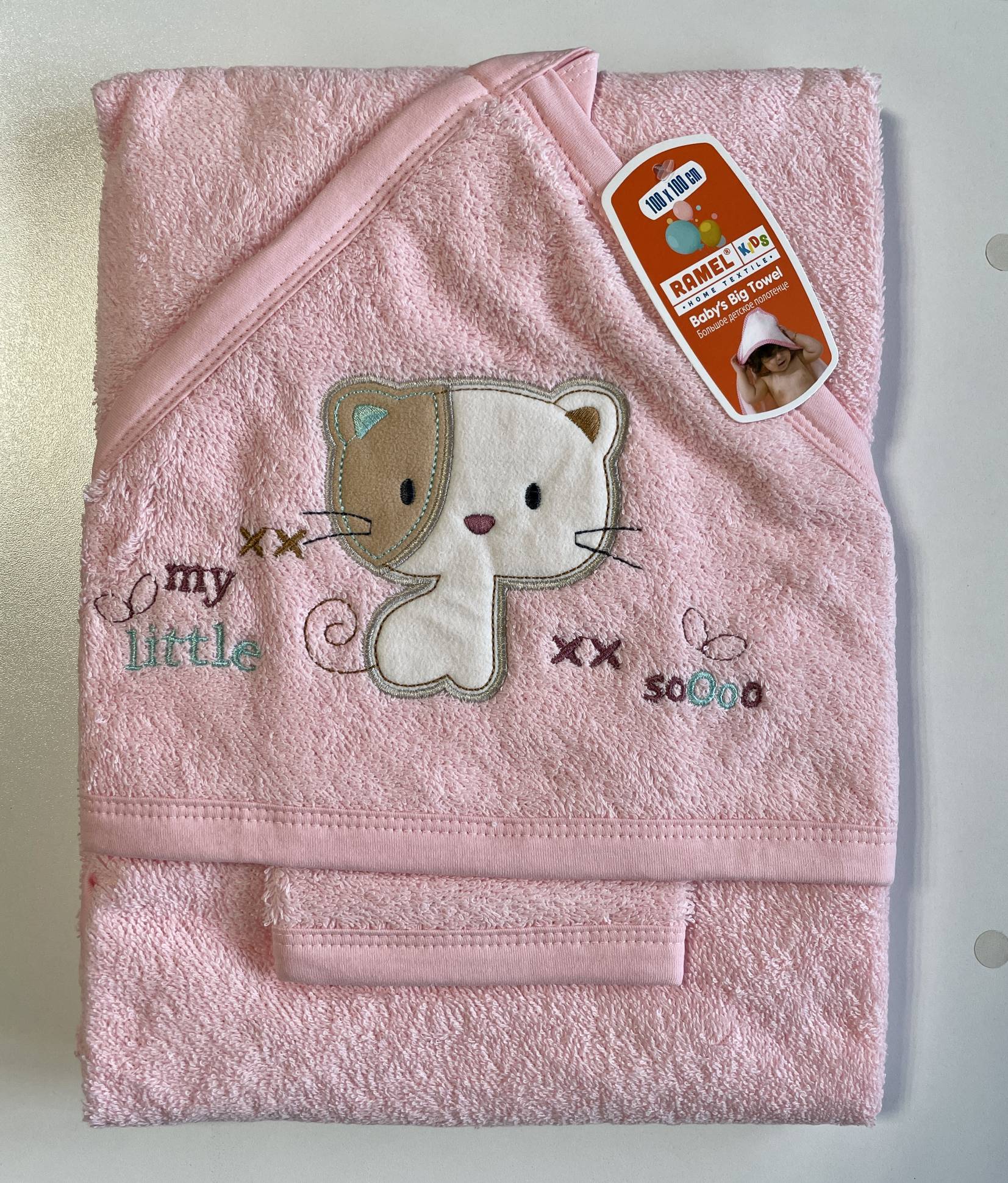 Ramel 360 полотенце с варежкой 100*100