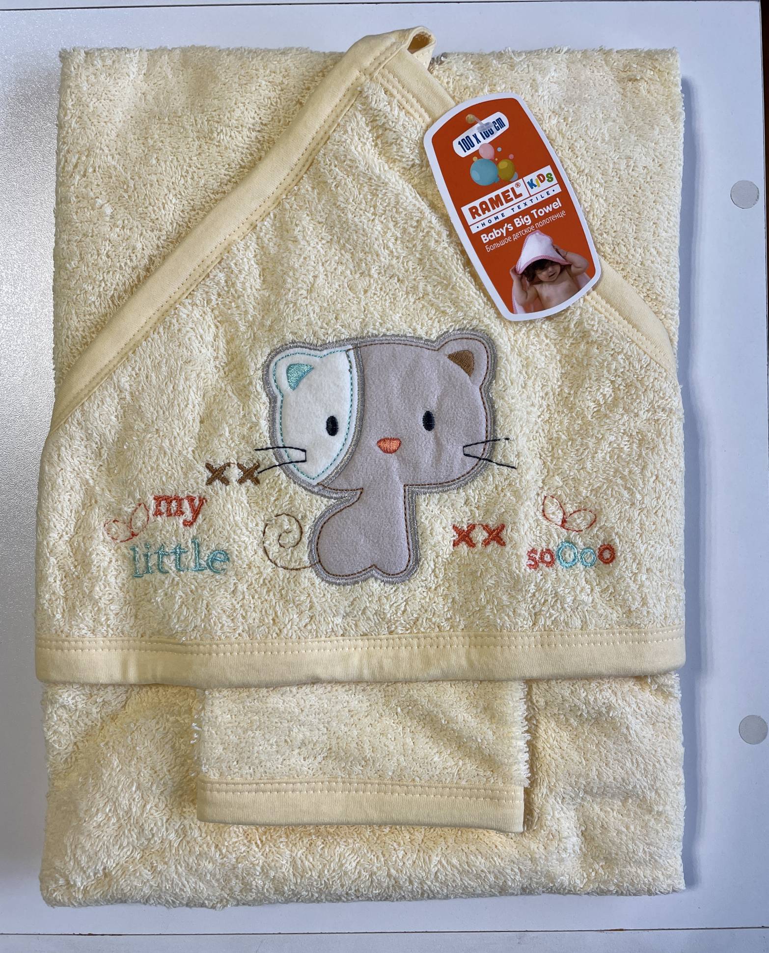 Ramel 360 полотенце с варежкой 100*100