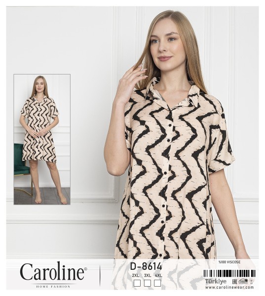 Caroline D-8614 халат 2XL, 3XL, 4XL