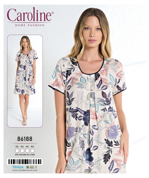 Caroline 86188 ночная рубашка 2XL, 3XL, 4XL, 5XL