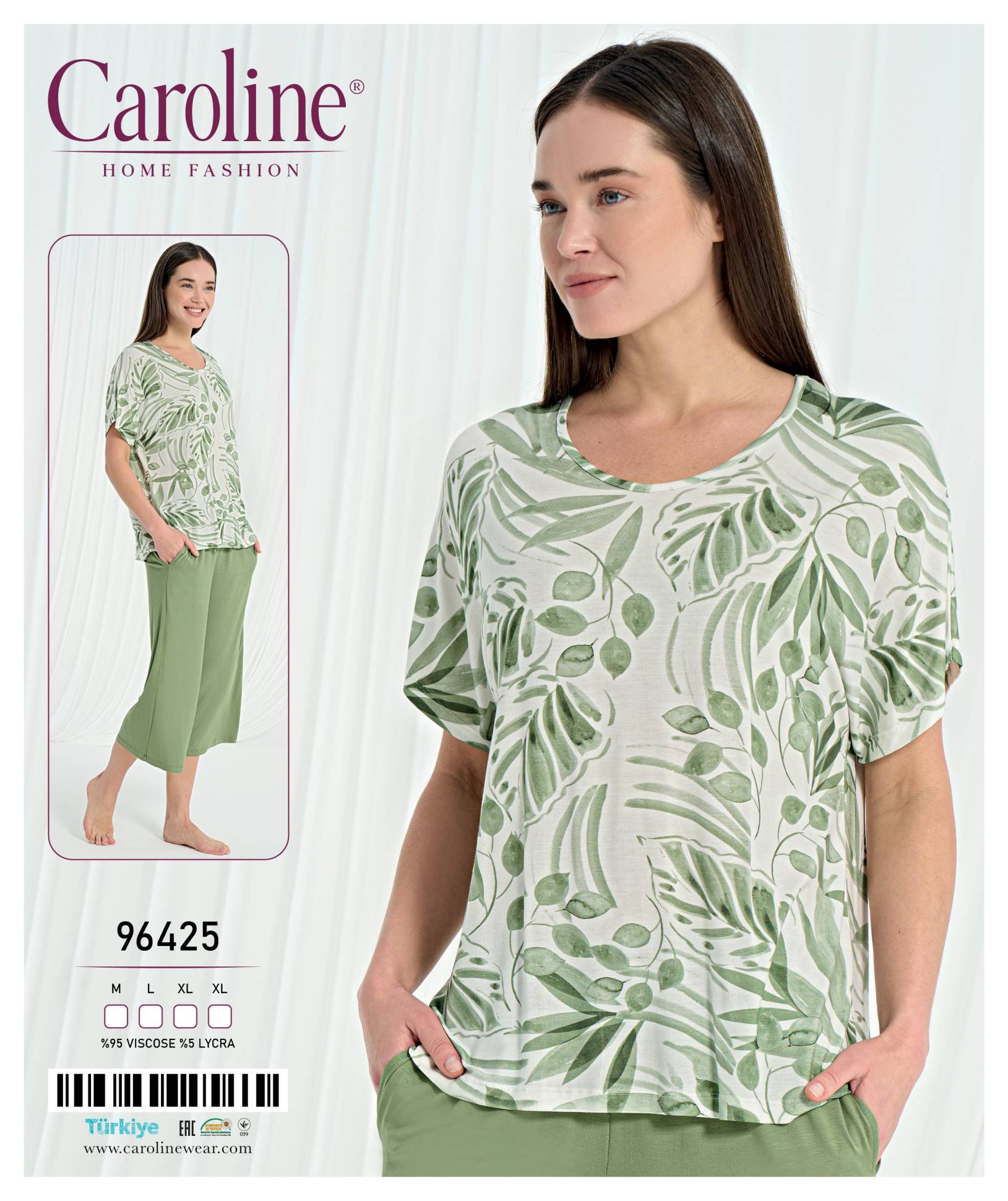 Caroline 96425 пижама M, L, XL, XL