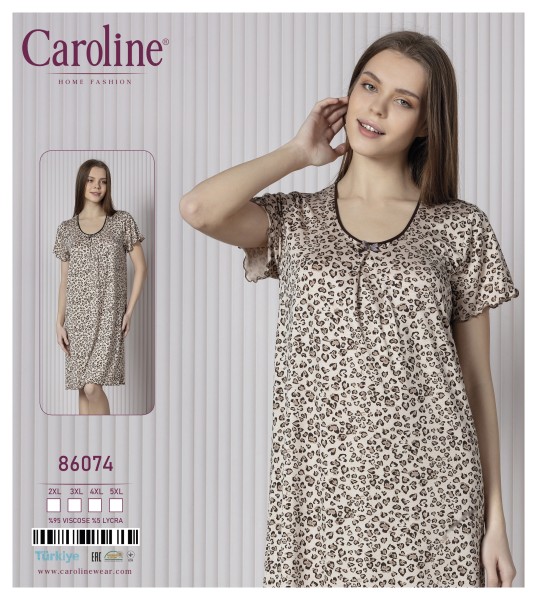 Caroline 86074 ночная рубашка 4XL