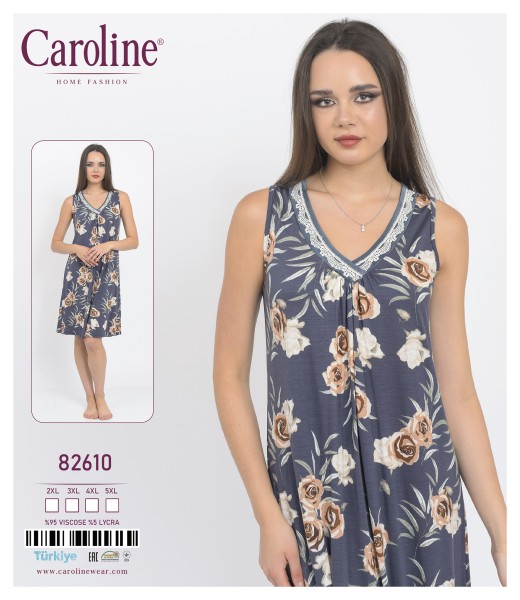 Caroline 82610 ночная рубашка 2XL, 3XL, 4XL, 5XL