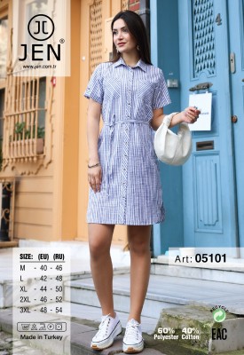 Jen 05101 халат M, L, XL, 2XL, 3XL