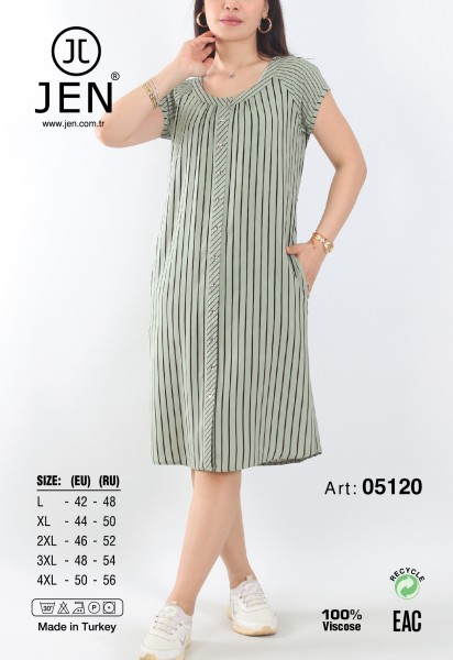 Jen 05120 халат L, XL, 2XL, 3XL, 4XL