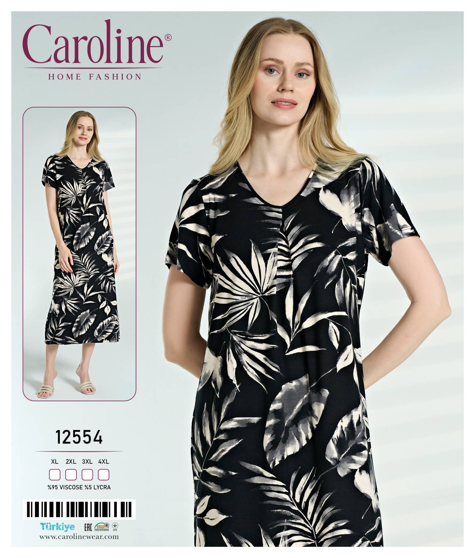 Caroline 12554 ночная рубашка XL