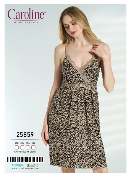 Caroline 25859 ночная рубашка 2XL, 3XL, 4XL, 5XL