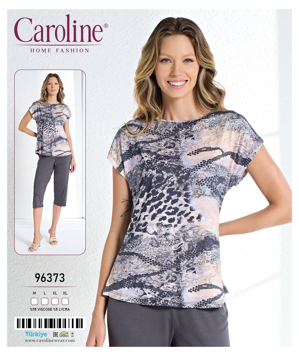 Caroline 96373 пижама M, L, XL, XL
