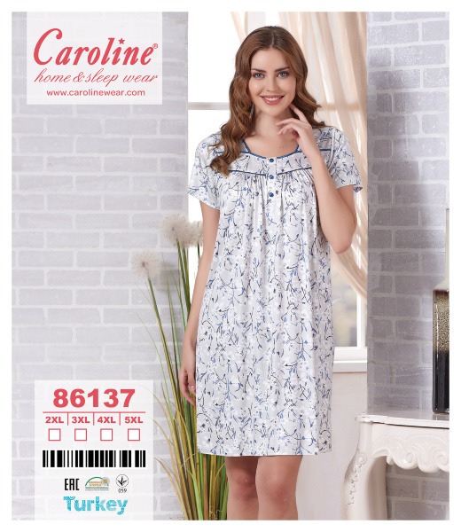 Caroline 86137 ночная рубашка 2XL