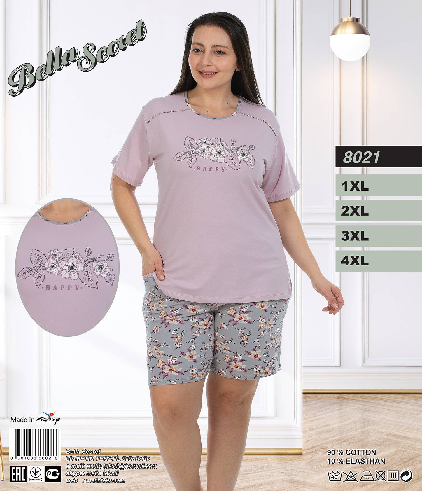 Metin 8021 костюм 1XL, 2XL, 3XL, 4XL