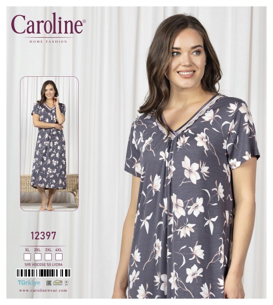 Caroline 12397 ночная рубашка XL, 2XL, 3XL