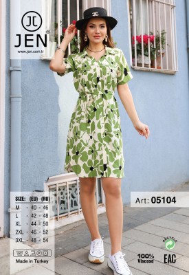 Jen 05104 халат M, L, XL, 2XL, 3XL