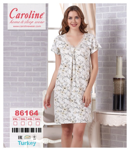 Caroline 86164 ночная рубашка 2XL