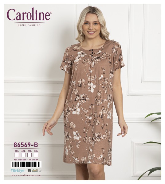 Caroline 86569-B ночная рубашка 6XL