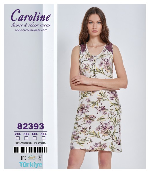 Caroline 82393 ночная рубашка 2XL, 3XL, 4XL, 5XL