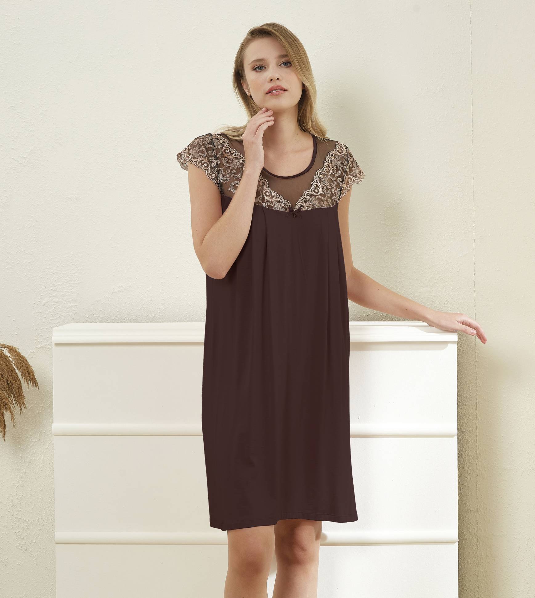 Caroline 86491 ночная рубашка 2XL