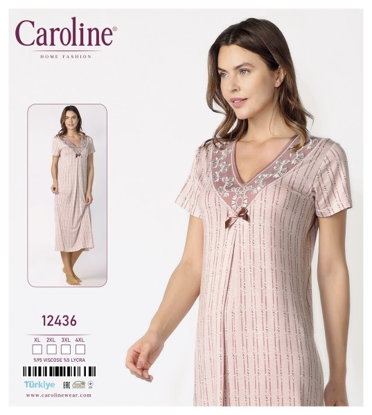 Caroline 12436 ночная рубашка 2XL