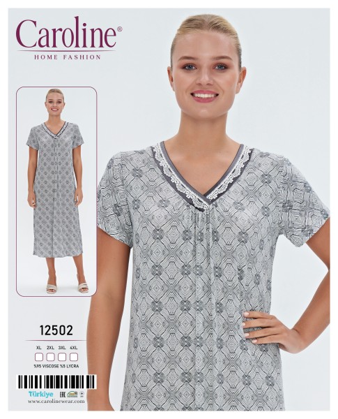 Caroline 12502 ночная рубашка 3XL