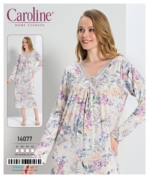 Caroline 14077 ночная рубашка XL, 2XL, 4XL