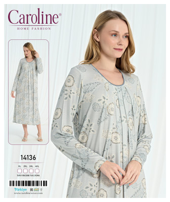 Caroline 14136 ночная рубашка XL, 2XL, 3XL, 4XL