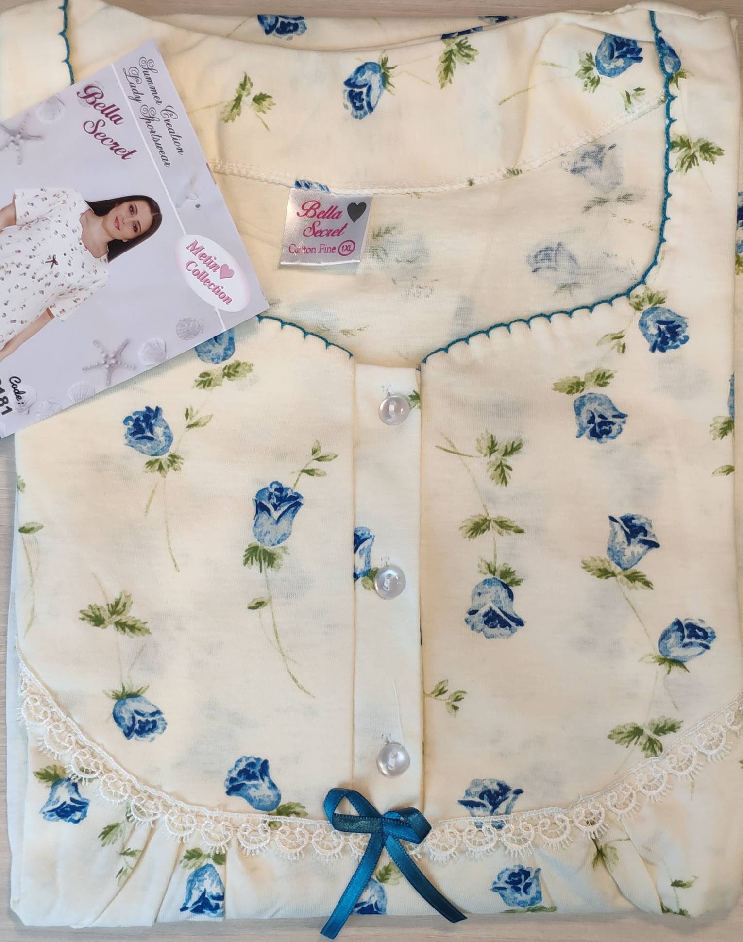 Metin 2181 ночная рубашка 1XL, 2XL, 3XL