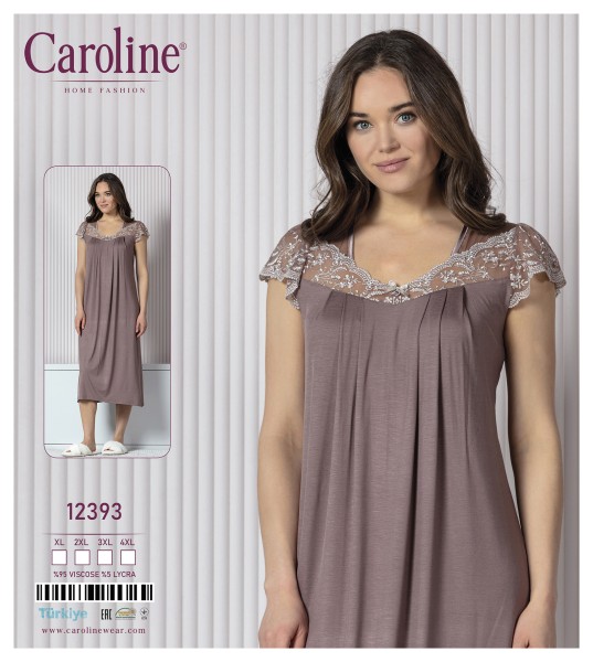 Caroline 12393 ночная рубашка XL, 2XL, 3XL, 4XL