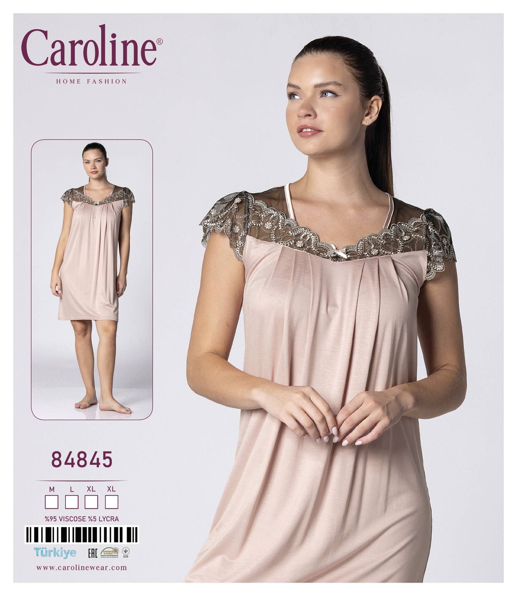 Caroline 84845 ночная рубашка M