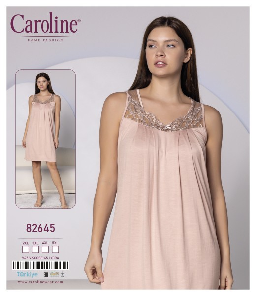 Caroline 82645 ночная рубашка 2XL, 3XL, 4XL, 5XL