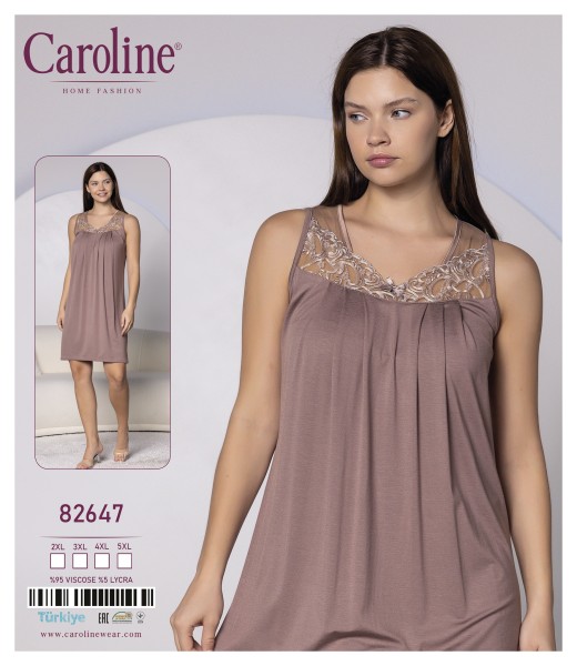 Caroline 82647 ночная рубашка 3XL, 4XL, 5XL