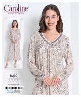Caroline 14100 ночная рубашка XL, 2XL, 3XL, 4XL
