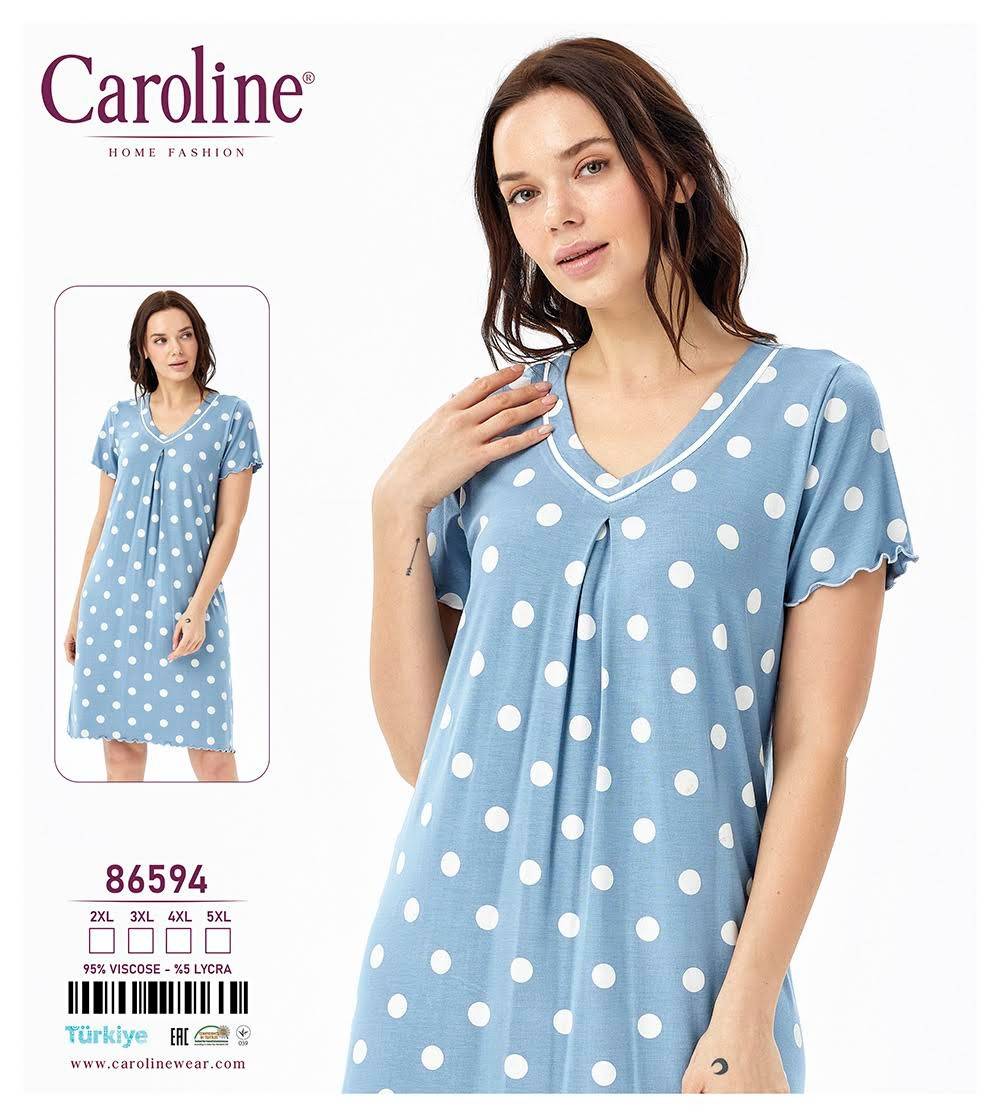 Caroline 86594 ночная рубашка 5XL
