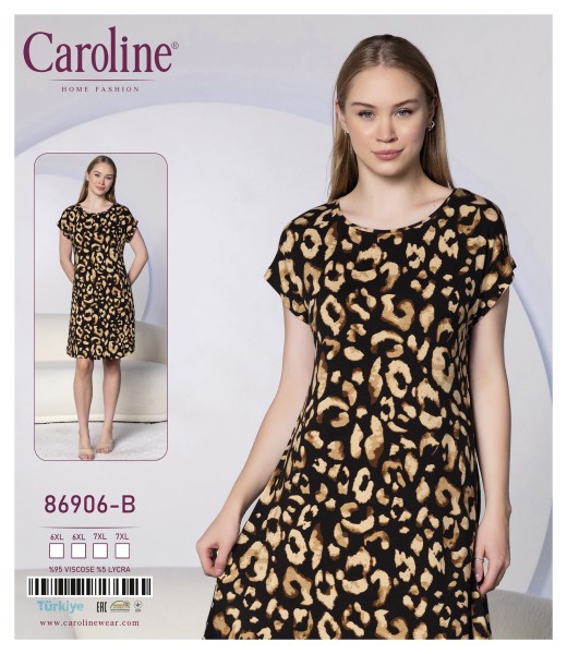 Caroline 86906-B ночная рубашка 6XL, 7XL