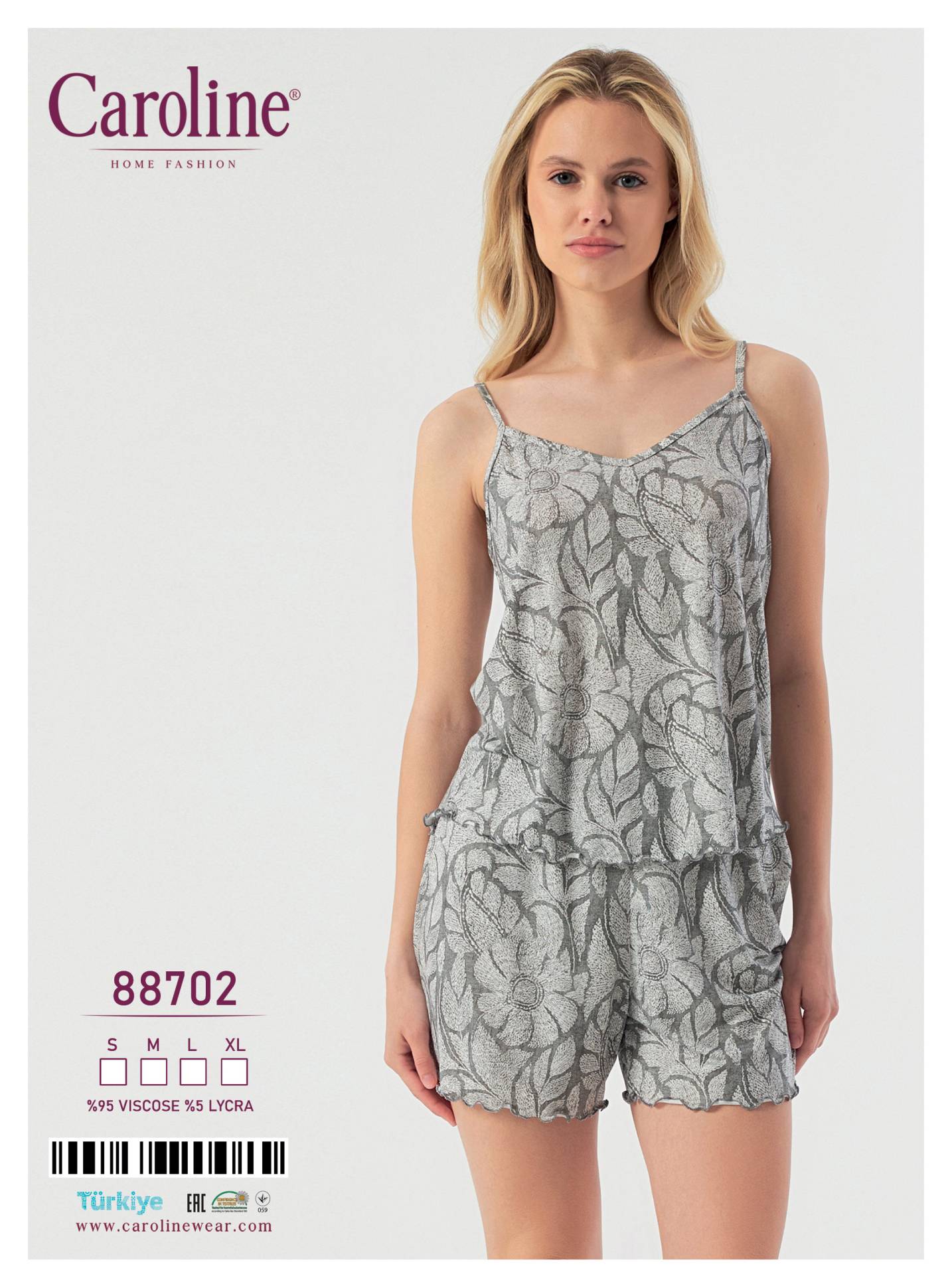 Caroline 88702 пижама S, M, L, XL