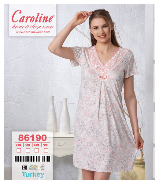 Caroline 86190 ночная рубашка 2XL, 4XL, 5XL