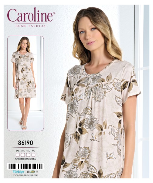 Caroline 86190 ночная рубашка 2XL, 3XL, 4XL, 5XL