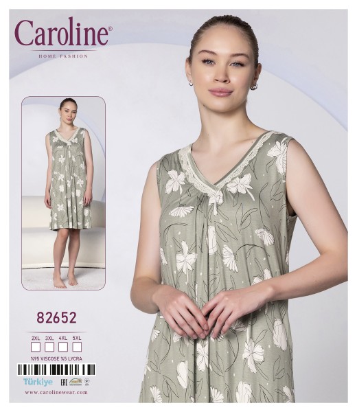 Caroline 82652 ночная рубашка 4XL, 5XL